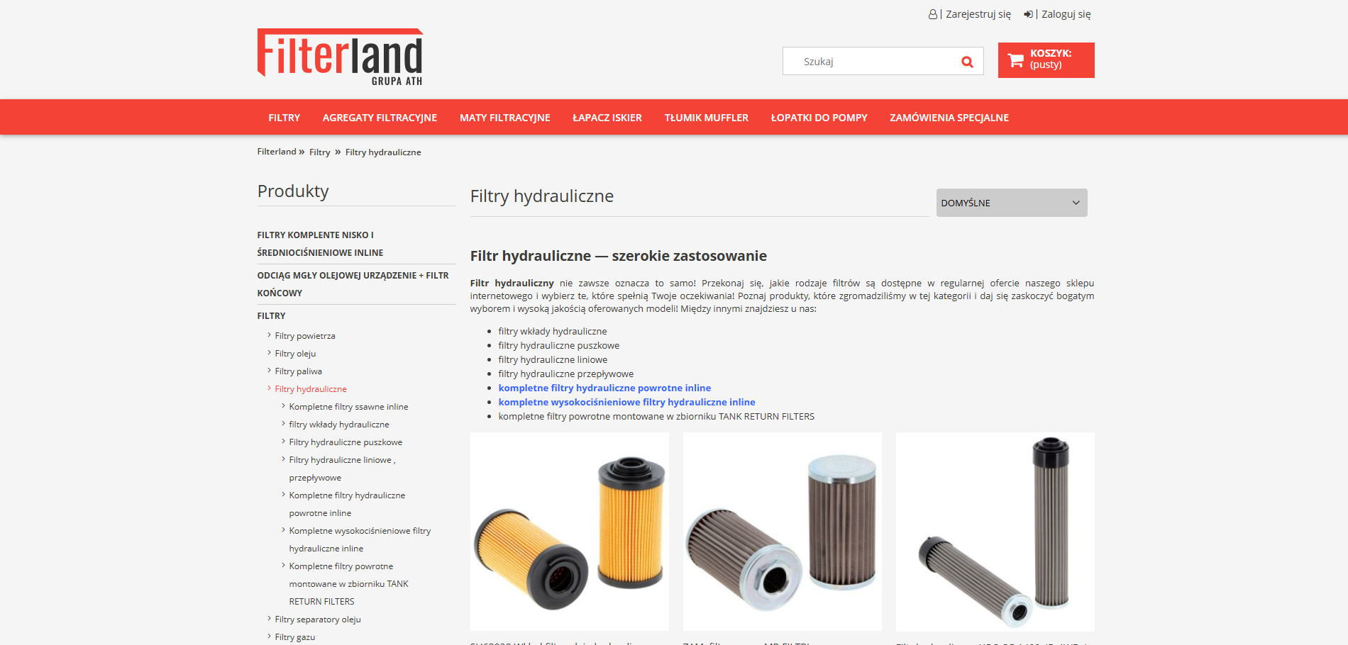 Jak rozpoznać zużyty filtr hydrauliczny? Objawy, które powinny zaniepokoić operatora