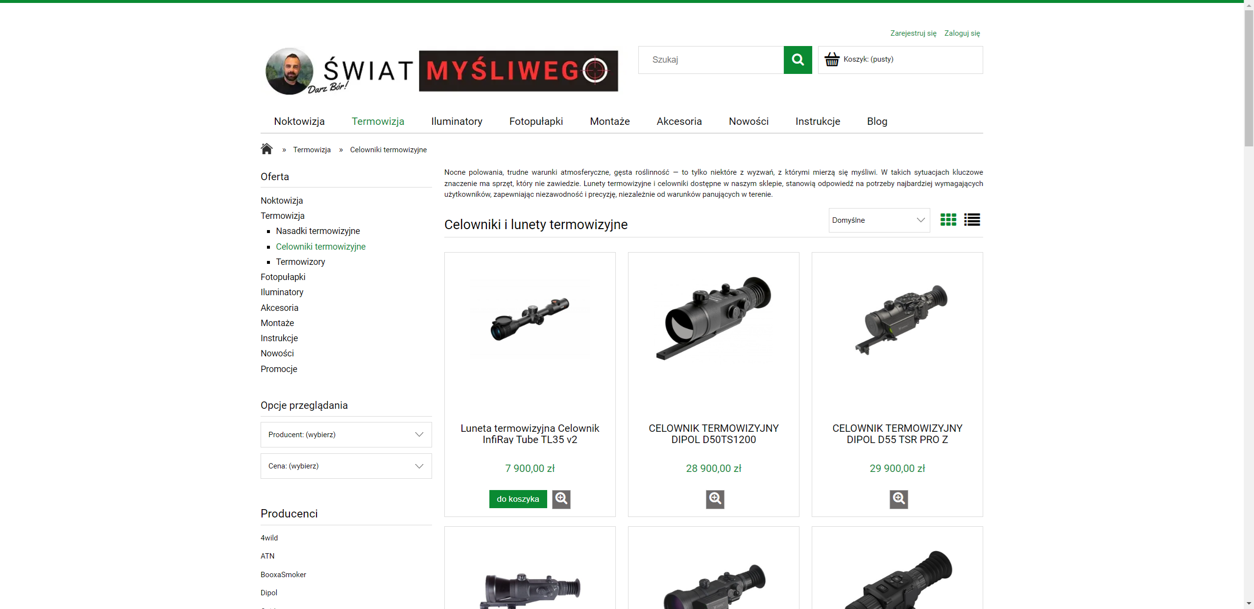 Lunety termowizyjne a noktowizory - czym się różnią i które wybrać do swoich potrzeb?