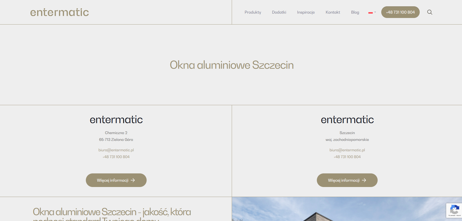 Okna aluminiowe w architekturze nowoczesnych osiedli Szczecina – połączenie elegancji i funkcjonalności