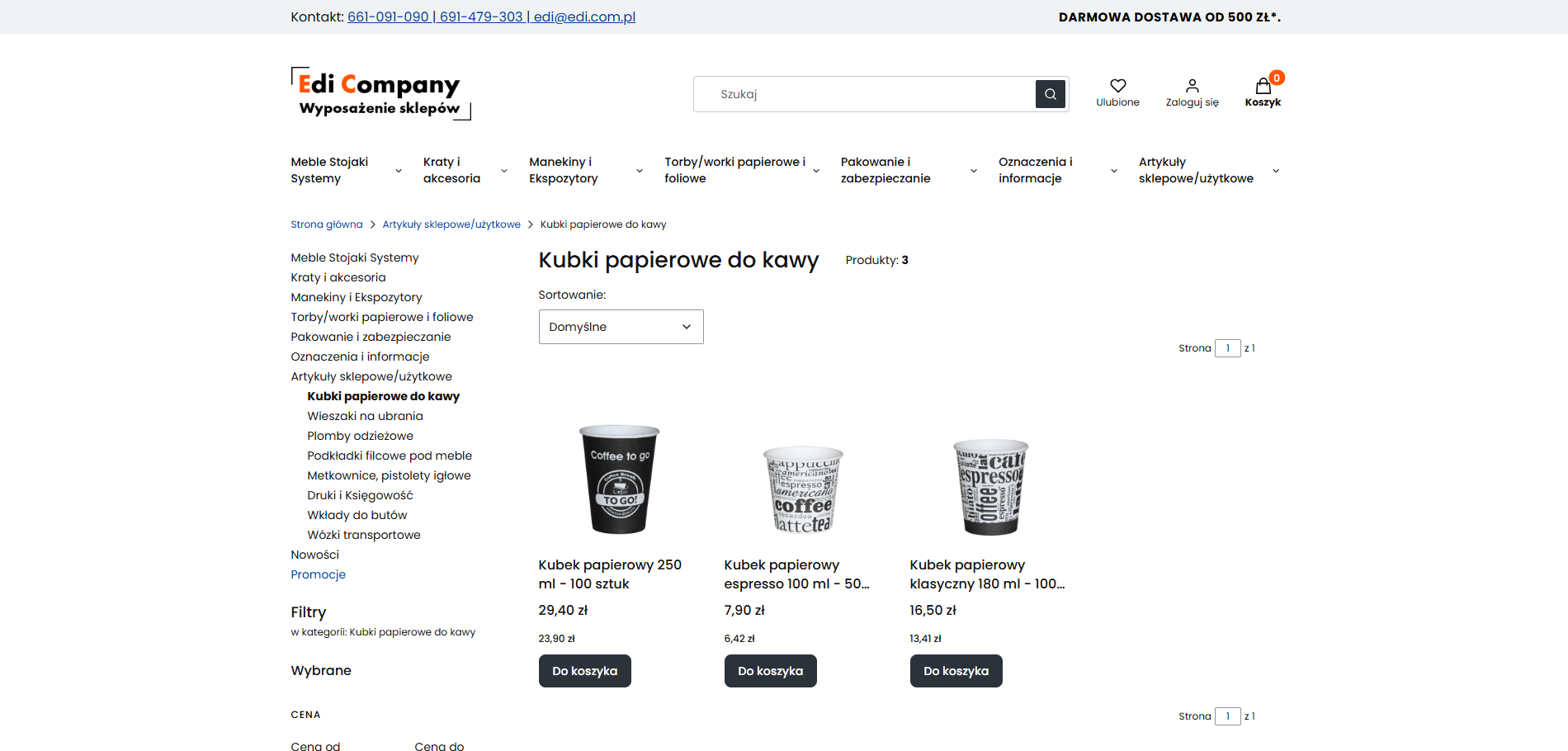 Wprowadzasz kawę na wynos? Sprawdź, czego nie może zabraknąć w Twojej ofercie