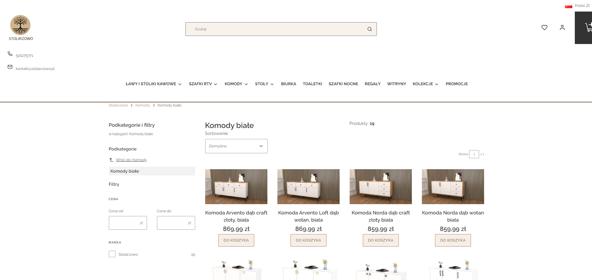 Komody białe w stylu skandynawskim - jak je zaaranżować?