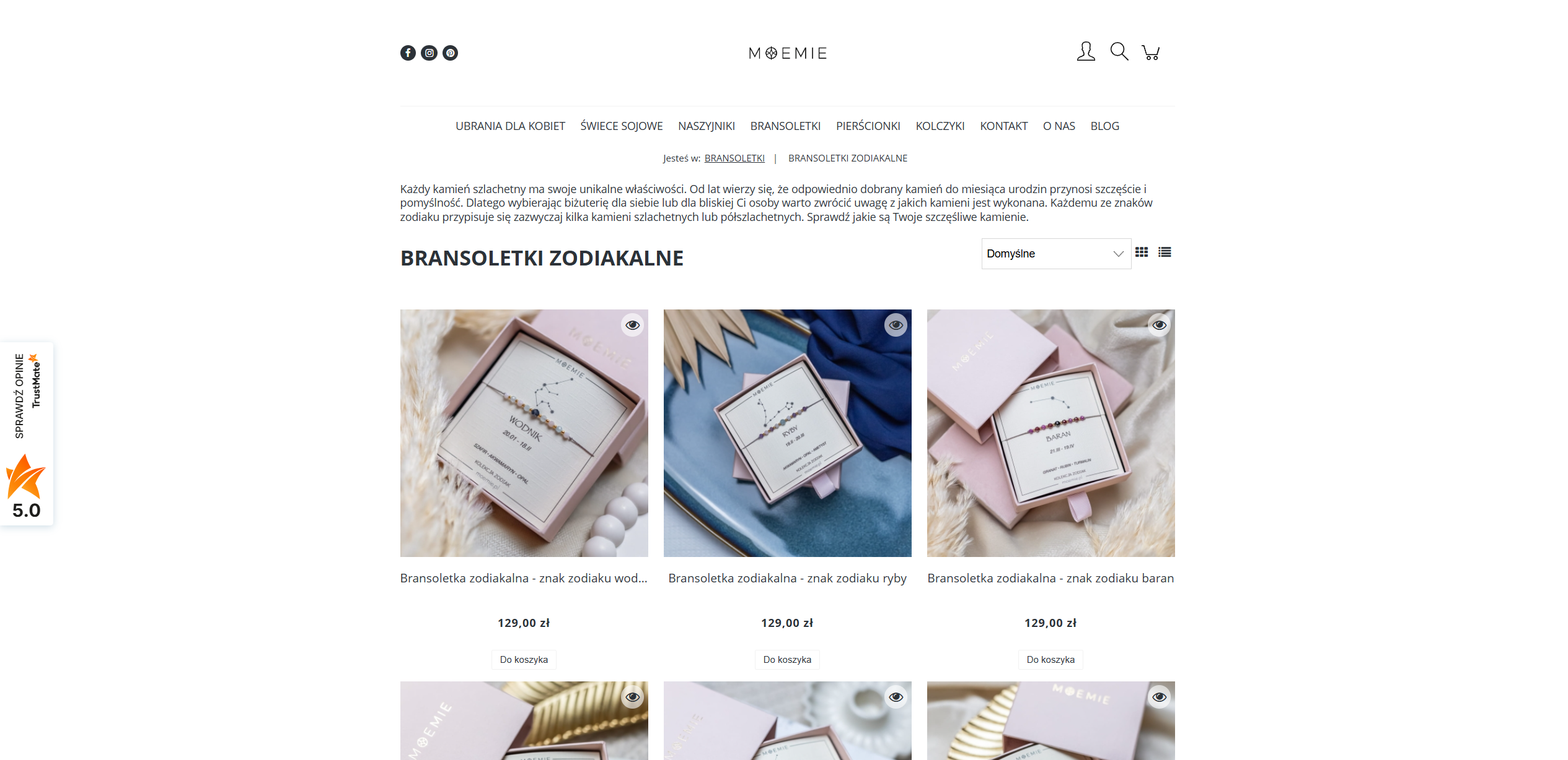 Biżuteria inspirowana gwiazdami – dlaczego bransoletki zodiakalne podbijają świat mody?