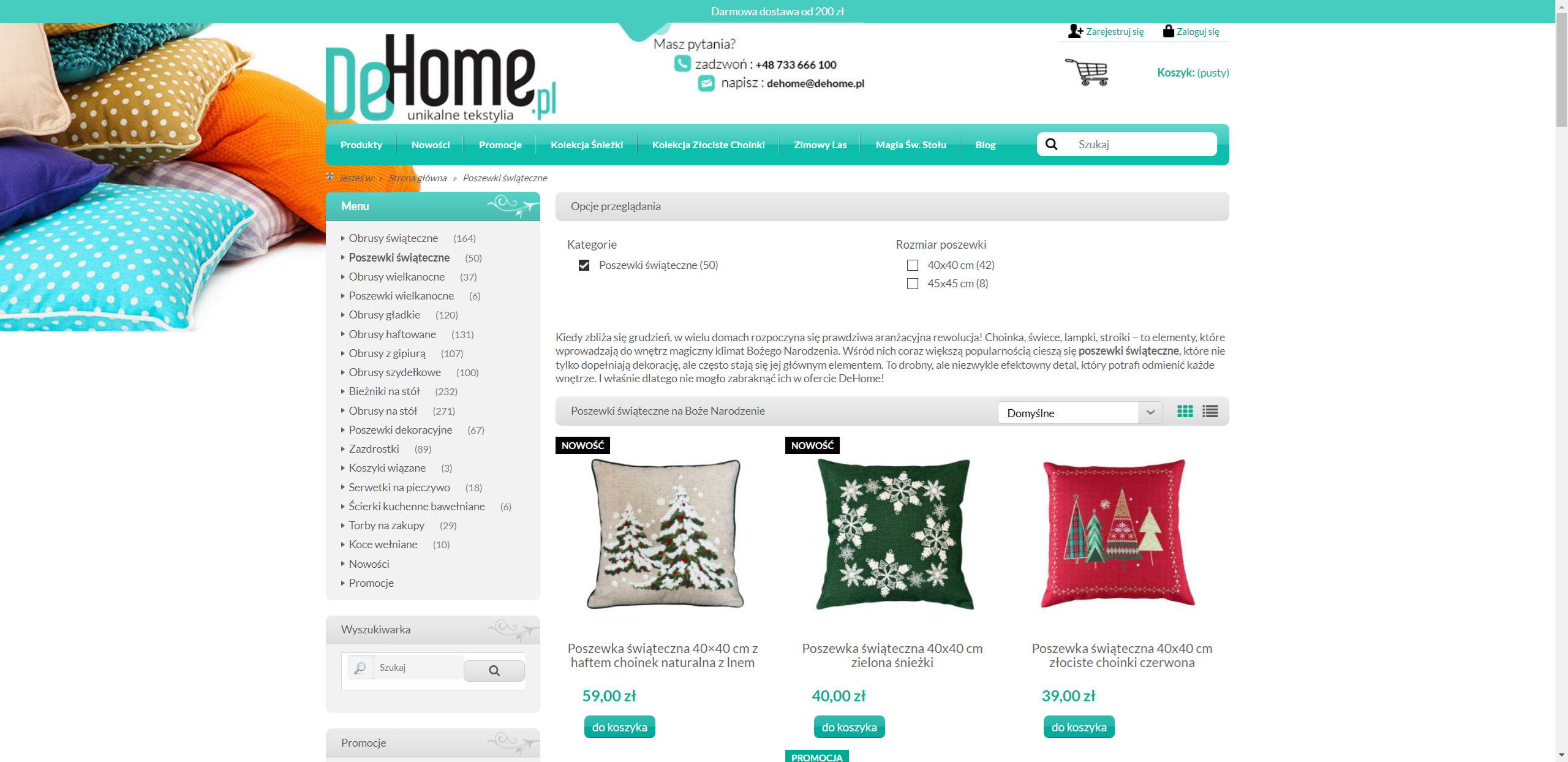 Dekoracje, które wracają co roku. Jak przechowywać i dbać o poszewki świąteczne?