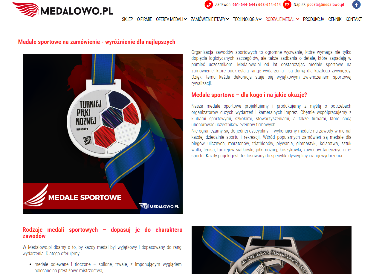 Medale sportowe jako element budowania wizerunku imprezy