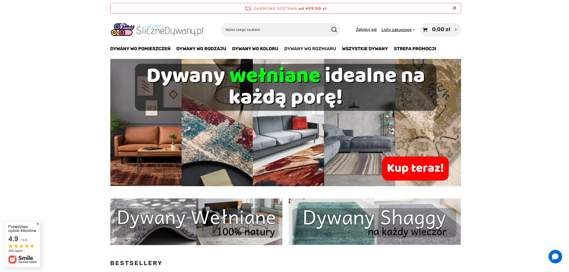 Dywany a alergie - jakie modele polecają sklepy z dywanami dla wrażliwych domowników?